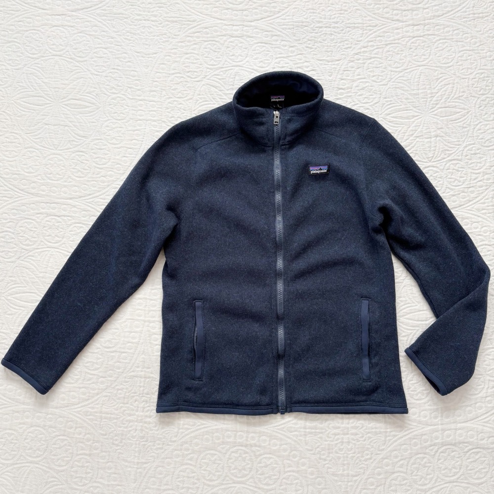 Patagonia Kids' Better Sweater Fleece Jacket, New Navy‎